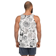 Cargar imagen en el visor de la galería, Camiseta de tirantes unisex Lineas Tattoo