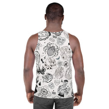 Cargar imagen en el visor de la galería, Camiseta de tirantes unisex Lineas Tattoo