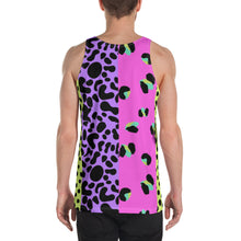 Cargar imagen en el visor de la galería, Camiseta de tirantes unisex Leopardo Remix