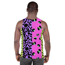 Cargar imagen en el visor de la galería, Camiseta de tirantes unisex Leopardo Remix