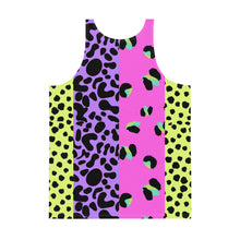Cargar imagen en el visor de la galería, Camiseta de tirantes unisex Leopardo Remix