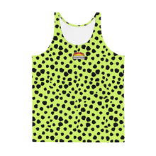 Cargar imagen en el visor de la galería, Camiseta de tirantes unisex Leopardo Fluor