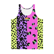 Cargar imagen en el visor de la galería, Camiseta de tirantes unisex Leopardo Remix