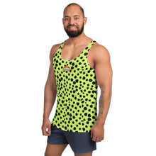 Cargar imagen en el visor de la galería, Camiseta de tirantes unisex Leopardo Fluor