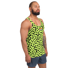 Cargar imagen en el visor de la galería, Camiseta de tirantes unisex Leopardo Fluor
