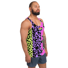 Cargar imagen en el visor de la galería, Camiseta de tirantes unisex Leopardo Remix