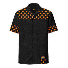 Cargar imagen en el visor de la galería, Camisa de manga corta LUNÁTICA (Naranja Flúor)