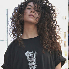 Cargar imagen en el visor de la galería, Camiseta de manga corta unisex negra ATAUD NEGRO
