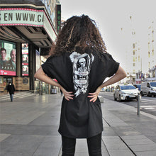 Cargar imagen en el visor de la galería, Camiseta de manga corta unisex negra ATAUD NEGRO