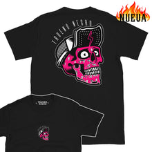 Cargar imagen en el visor de la galería, Camiseta Unisex Negra CALAVERA LOCA