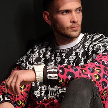 Cargar imagen en el visor de la galería, Sudadera unisex LEOPARDO ROSA