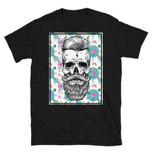 Cargar imagen en el visor de la galería, Camiseta Unisex Negra BARBUDO FLAMENCOS