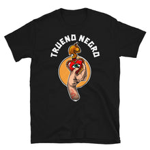 Cargar imagen en el visor de la galería, Camiseta Unisex Negra MANO DE CORAZÓN