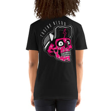Cargar imagen en el visor de la galería, Camiseta Unisex Negra CALAVERA LOCA