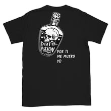 Cargar imagen en el visor de la galería, Camiseta Unisex Negra POCIÓN DEL AMOR