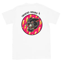 Cargar imagen en el visor de la galería, Camiseta Unisex Blanca PANTERA NEGRA