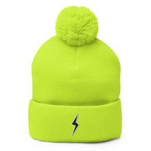 Cargar imagen en el visor de la galería, Gorro con pompón TRUENO NEGRO