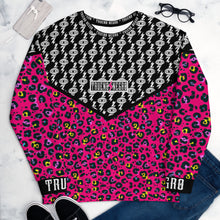 Cargar imagen en el visor de la galería, Sudadera unisex LEOPARDO ROSA
