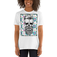 Cargar imagen en el visor de la galería, Camiseta Unisex Blanca BARBUDO FLAMENCOS