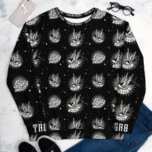 Cargar imagen en el visor de la galería, Sudadera Unisex Negra GOLONDRINAS LOVE