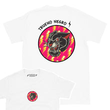 Cargar imagen en el visor de la galería, Camiseta Unisex Blanca PANTERA NEGRA