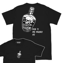 Cargar imagen en el visor de la galería, Camiseta Unisex Negra POCIÓN DEL AMOR
