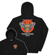 Cargar imagen en el visor de la galería, Sudadera Unisex Negra ABEJA