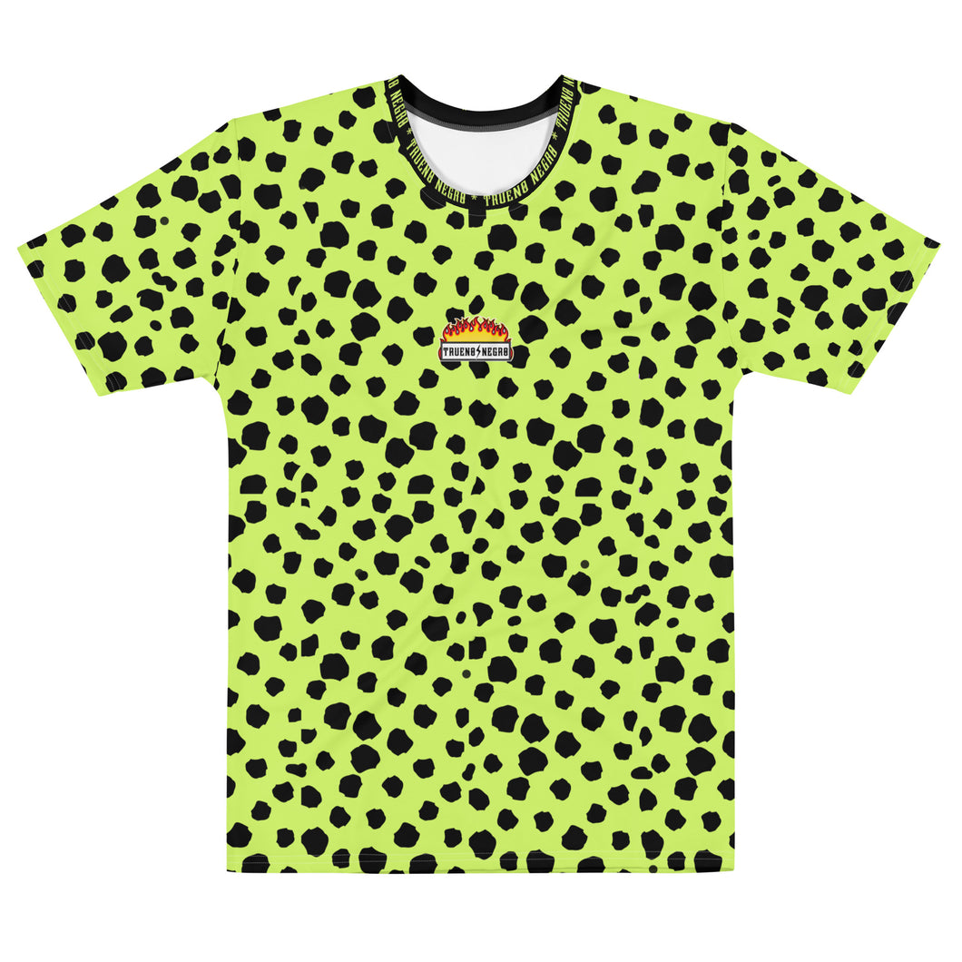 Camiseta Leopardo Fluor Amarilla