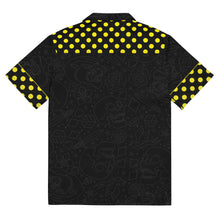 Cargar imagen en el visor de la galería, Camisa de manga corta LUNÁTICA (Amarilla)
