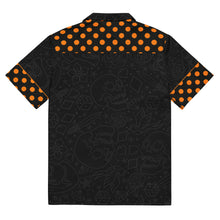 Cargar imagen en el visor de la galería, Camisa de manga corta LUNÁTICA (Naranja Flúor)
